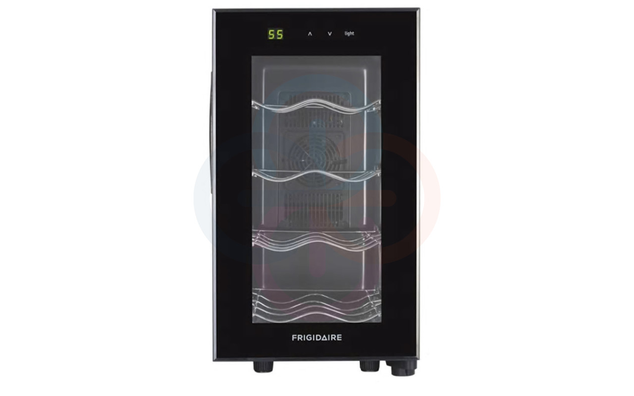 Vinera Frigidaire, 10”, 8 botellas, negro.