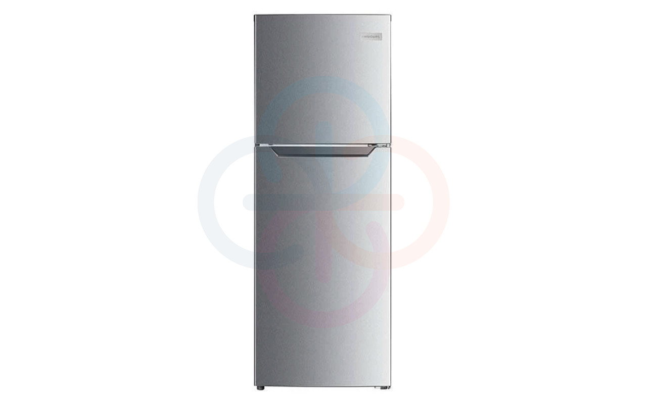 Nevera Frigidaire 23” congelador arriba (“Top freeezer”), 9 pies cúbicos, acero Inoxidable