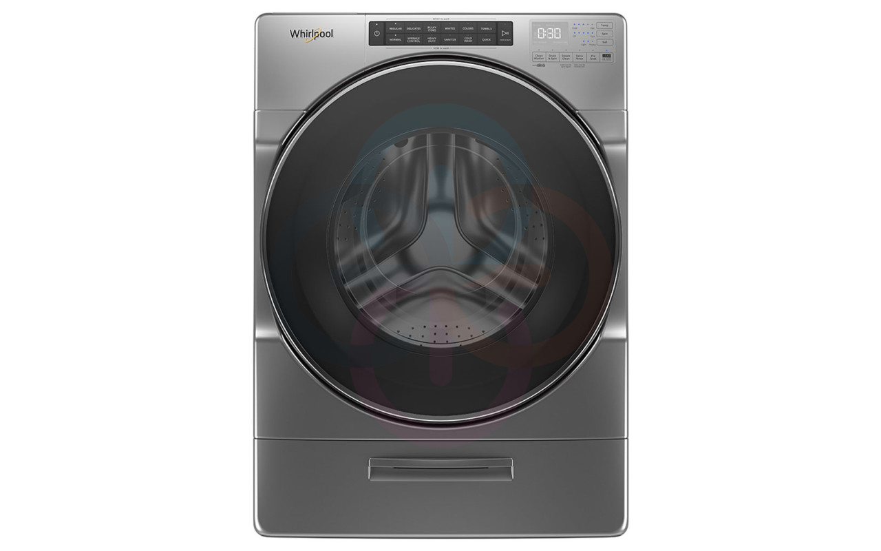 ‌Lavadora carga frontal Whirlpool, 27”, 42 libras, gris