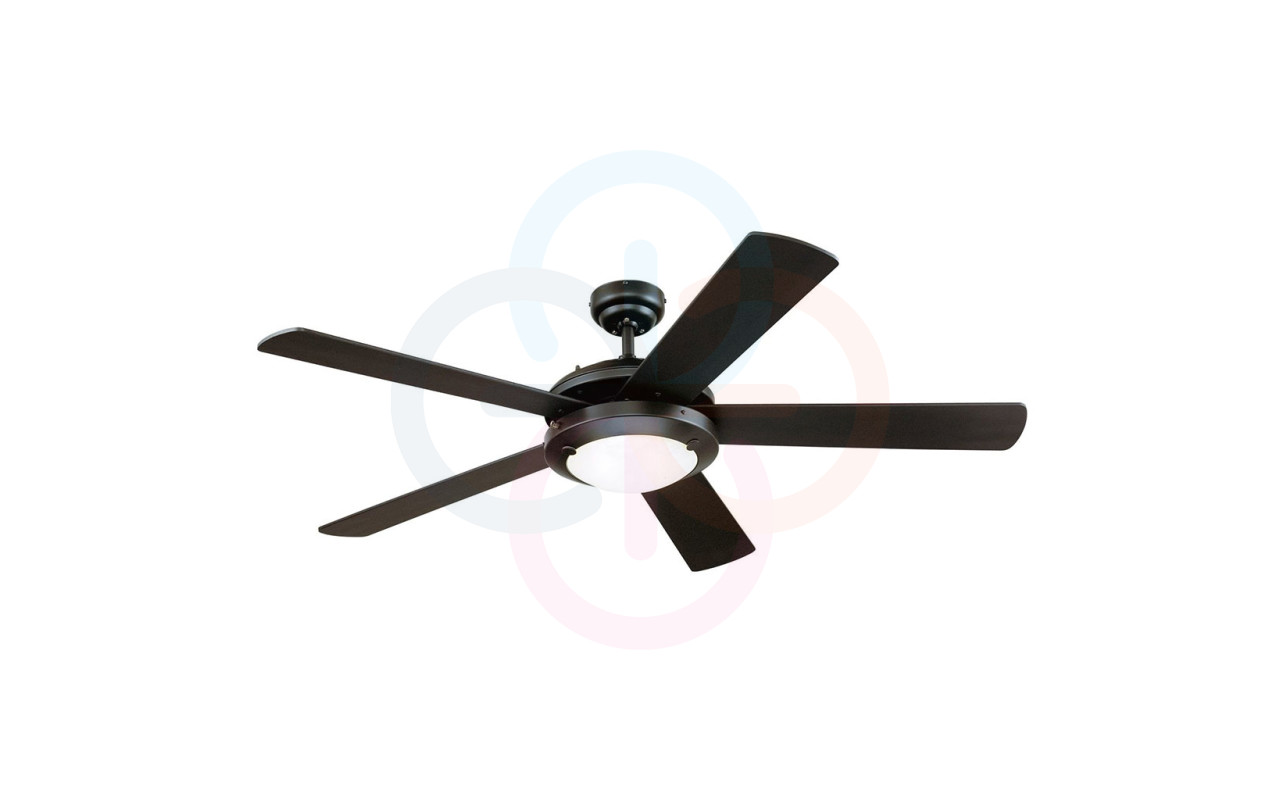 Abanico de techo Westinghouse COMET 52", Negro mate.