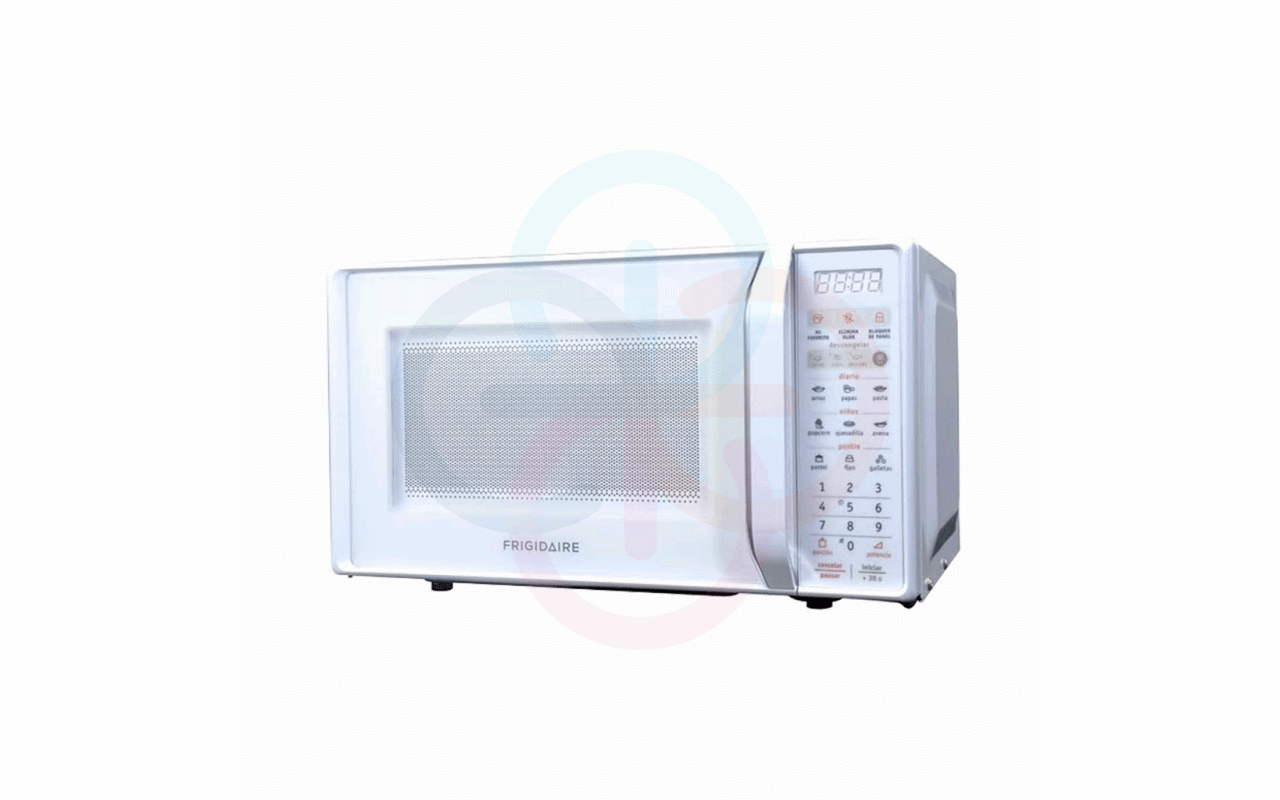 ‌Microondas Frigidaire 18” independiente, 0.6 pies cúbicos, Blanco.