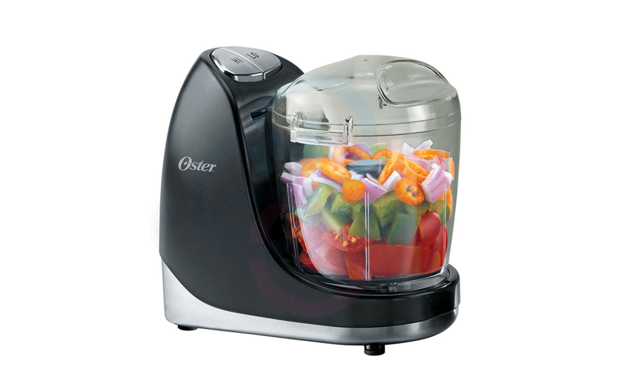 ‌Procesador de alimentos Oster, 2 velocidades, negro.