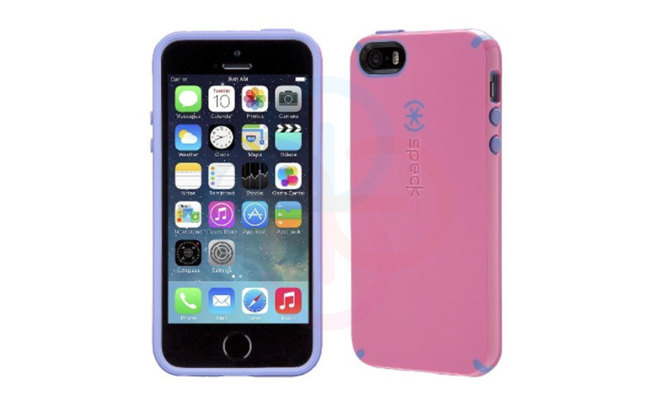 Speck CandyShell Case for iPhone 5/5s/5SE - Flamingo Pink/Wisteria Purple