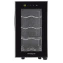 Vinera Frigidaire, 10”, 8 botellas, negro.