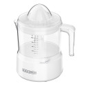 Extractor de jugo de 1 litro Black+Decker, blanco.