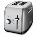 ‌Tostadora doble ranura KitchenAid, acero inoxidable.