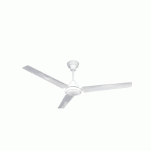 Abanico de techo American 56", blanco.