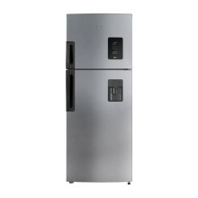 Nevera Whirlpool 28" congelador arriba (“Top Freezer”) 16 pies cúbicos, gris.