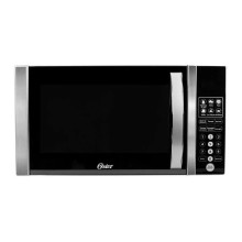 Microondas Oster 19" independiente, 1.1 pies cúbicos, Negro.