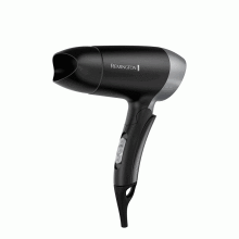 Secador de pelo portatil Remington, Gris.