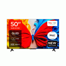 ‌Televisor TCL 50, "Smart", UHD 2K QLED.
