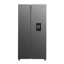 Nevera Whirlpool 36” lado a lado (”Side by side”) 18 pies cúbicos, acero.