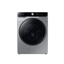 Lavadora carga frontal Samsung 27", 48 libras, Gris.