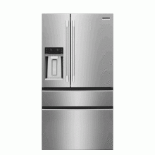 Nevera Frigidaire 36” Puerta francesa (“French Door”), 21.4 pies cúbicos, acero inoxidable.