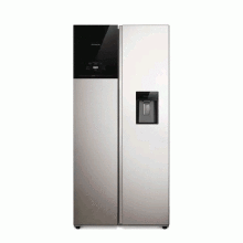 Nevera Frigidaire 36" lado a lado ("Side by side") 19 pies cúbicos, Acero.