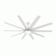 Abanico Hunter Overton 72”, Matte Whitte.