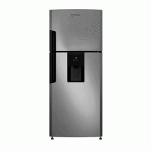 Nevera Cetron 26” congelador arriba (“Top freezer”) 14 pies cúbicos, Acero.