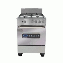 Estufa Kenmore gas independiente 24", 4 hornillas selladas, Acero.