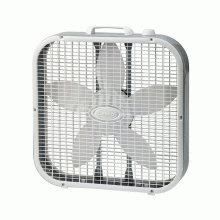 Abanico portatil Lasko 20”, Blanco.