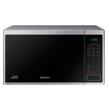 Microondas Samsung 20” independiente, 1.1 pies cúbicos, plata.