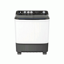 ‌‌‌Lavadora semiautomática Cetron, 28 libras, Blanco/Gris.