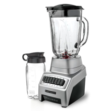 Licuadora con jarra BLACK+DECKER, 12 velocidades, gris.