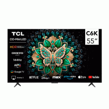Televisor TCL 55’’, ¨Smart¨, Mini QLED 4K.
