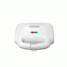 ‌Sandwichera Black+Decker, Blanco.