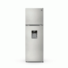 Nevera 21” Kenmore congelador arriba (”Top freeezer”), 11 pies cúbicos, Acero.