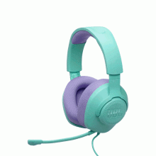 Headphone JBL Quantum 100M2, Cyan.