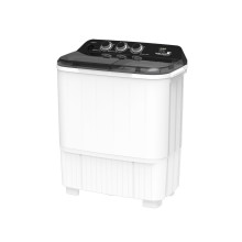 Lavadora semiautomática Daiwa,12 libras, blanco.