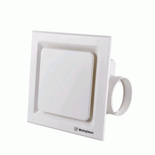 Extractor de aire Westinghouse techo, 8” Blanco.