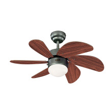 Abanico de techo Westinghouse Turbo Swirl 30¨, rosewood.