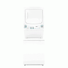 Lavadora/Secadora Mabe tipo Torre, gas 27”, 8 ciclos de lavado, 4 de secado, blanco.