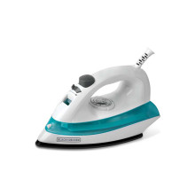Plancha a vapor Black+Decker, azul.