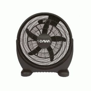 Abanico portatil Daiwa 20”, negro.