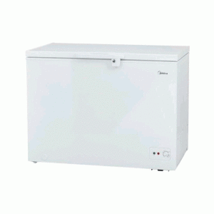 Freezer Midea Horizontal, 11 pies cúbicos, blanco.