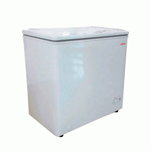 Freezer American horizontal, 5 pies cúbicos, blanco.