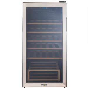 Vinera Whirlpool, 20", 33 botellas, negro.