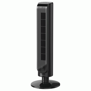 Abanico tipo torre Lasko, 32", negro.