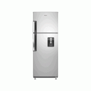 Nevera Whirlpool 24" congelador arriba ("Top Freezer") 10 pies cúbicos, acero.