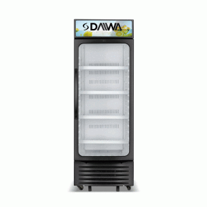 Exhibidor vertical Daiwa de 12 pies cubicos.