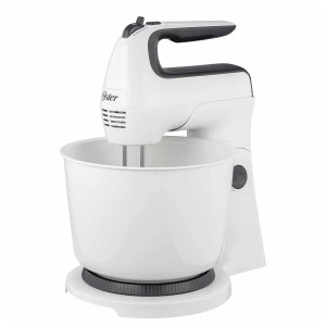 Batidora de mano y pedestal Oster, Blanco.
