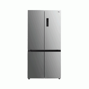 ‌‌‌Nevera TCL 36 Puerta francesa (French door), 21 pies cúbicos, acero.