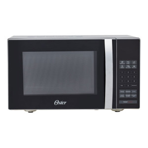 Microonda Oster 16" independiente, 0.9 pies cubicos, Gris.