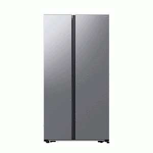 Nevera Samsung 36" lado a lado ("Side by side") 20 pies cúbicos inverter, Acero.