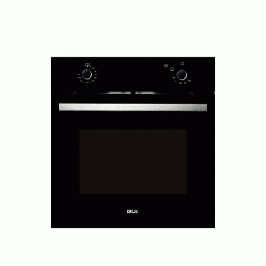 Horno de gas Drija, individual empotrable 24", Negro.