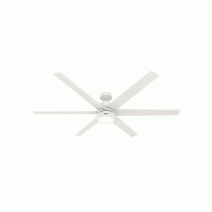 Abanico de techo Hunter Solaria 72”, blanco.