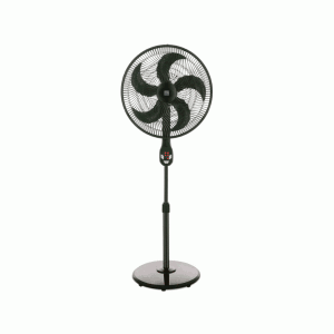 Abanico de pedestal Kenmore 18”, negro.