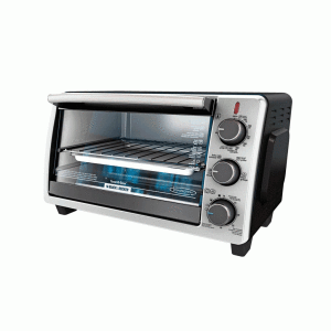 Horno de mesa Black+Decker, 11”, Acero.